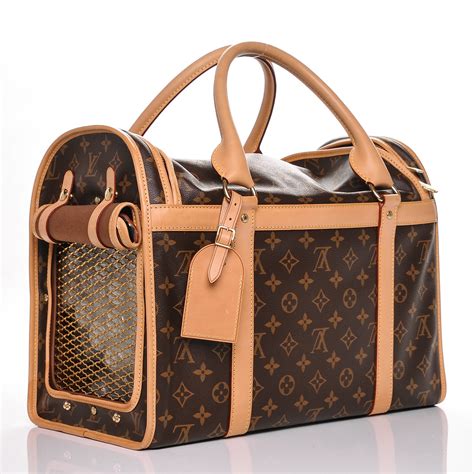 louis vuitton dog back pack|authentic louis vuitton pet carrier.